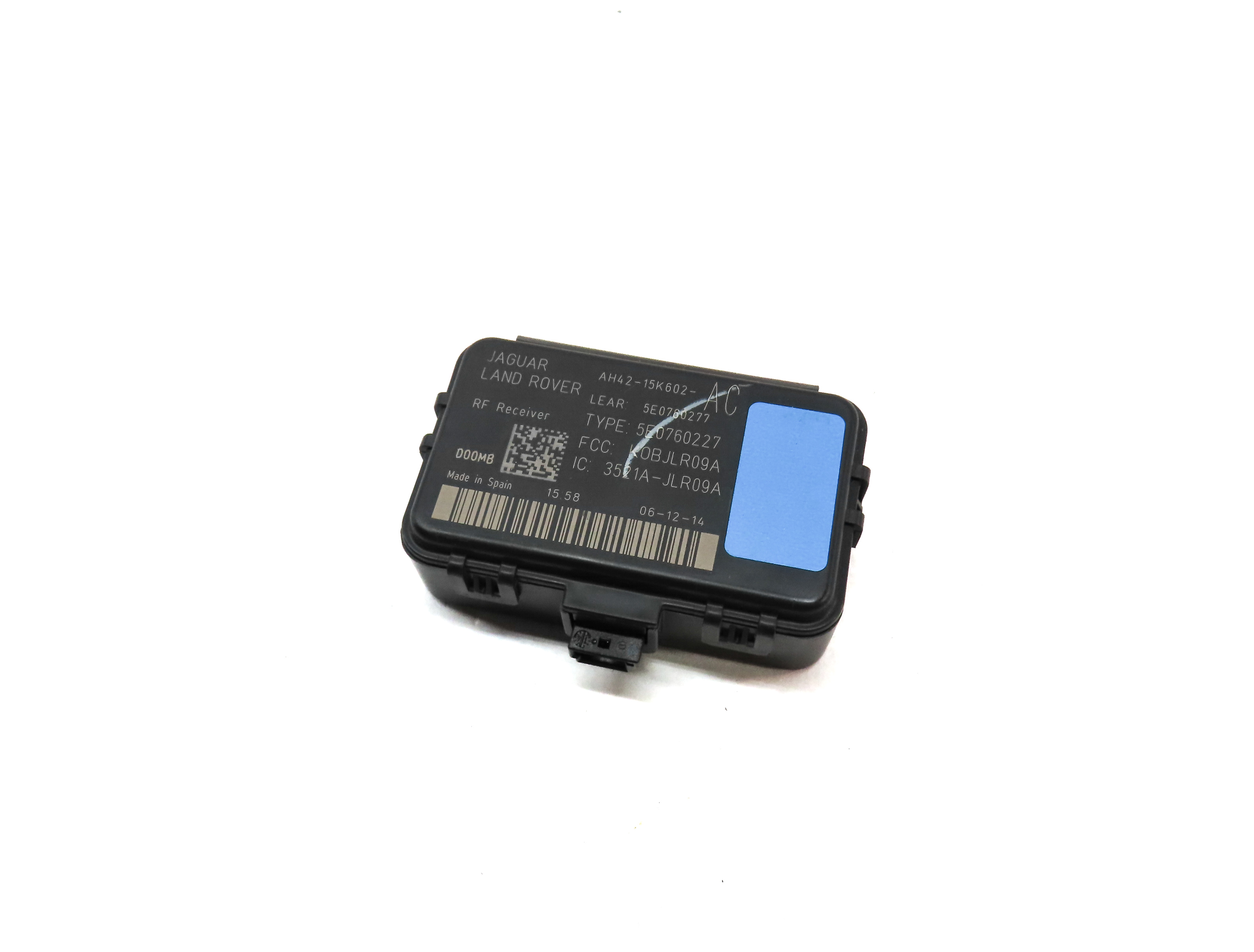 2015 LAND RANGE ROVER SPORT (L494) KEYLESS ENTRY RECEIVER CONTROL MODULE — exact item pictured